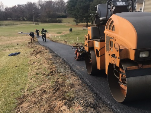 paving