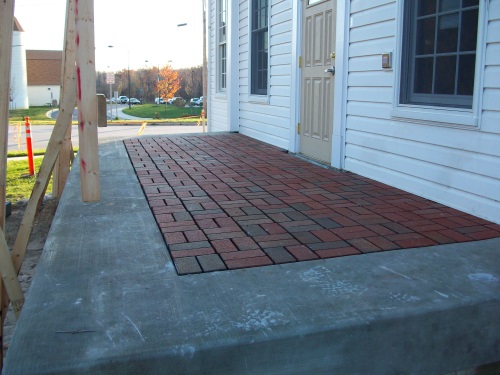 Sidewalks, Steps, and Pads