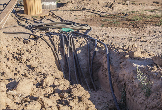 Electrical & Trenching Work